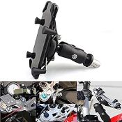 RRP £24.21 Motorbike Cell Phone Holder Mount GPS Support Stand for 4 ''