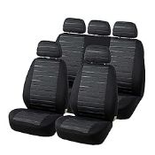 RRP £41.58 TOYOUN Universal Car Seat Covers Full Set Cloth Auto