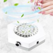RRP £27.39 LIARTY 80W New Strong Power Nail Dust Collector Nail Fan