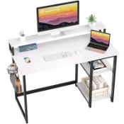 RRP £79.90 GreenForest Computer Desk with Full Monitor Stand and