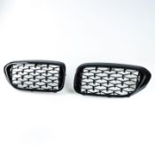 RRP £45.65 DIAMOND Style Car Front Grill Racing Grills for bmws