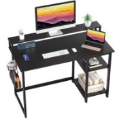 RRP £79.88 GreenForest Computer Desk with Full Monitor Stand and