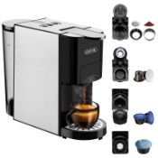 RRP £136.99 5 in 1 Espresso Single Serve Coffee Machine for Nespresso