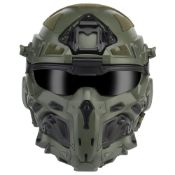 RRP £212.34 All-In-One Airsoft Full Face Mask Tactical Helmet