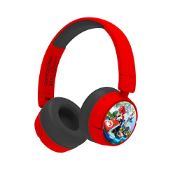 RRP £28.48 OTL Technologies MK0983 Mario Kart Wireless Kids Headphones - Red