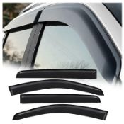 RRP £60.50 JHCHAN Fits For Ford Ranger Wind Deflectors 2012-2022