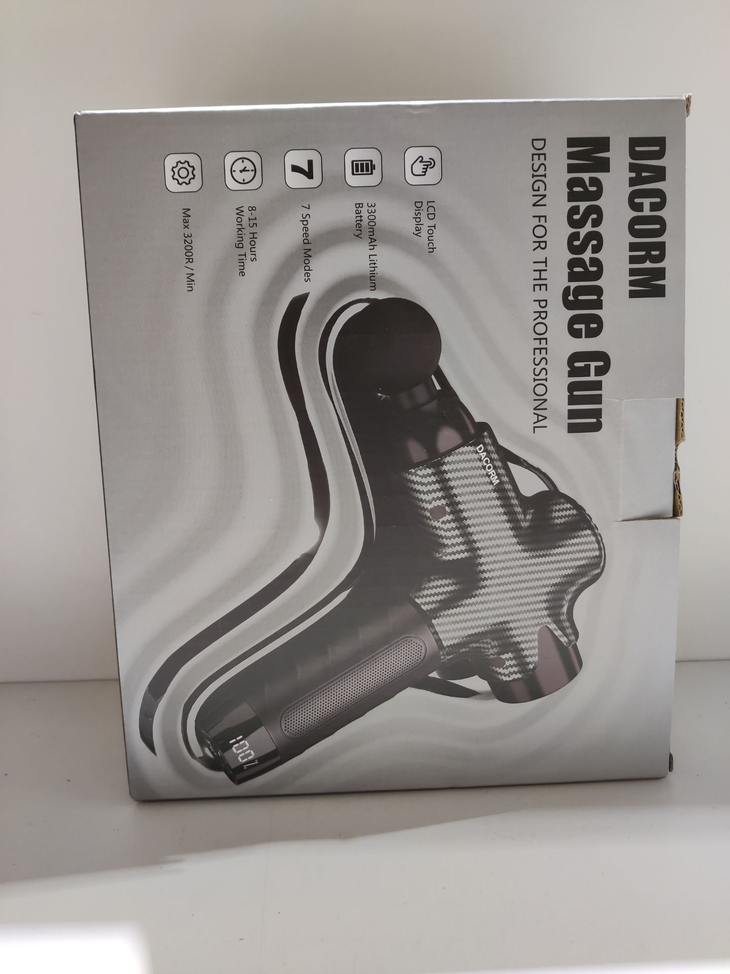RRP £66.01 Massage Gun Deep Tissue Percussion - Muscle Massage Gun for Athletes - Image 2 of 2