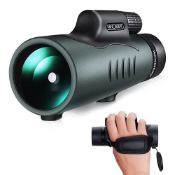 RRP £50.22 K&F Concept 8-32X50 Zoom Monocular with Cell Phone Holder
