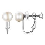 RRP £24.55 Suplight 8mm Pearl Earrings for Women Girls 925 Sterling