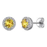 RRP £18.97 925 Sterling Silver Round Brilliant Cut Cubic Zirconia