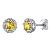 RRP £18.97 925 Sterling Silver Round Brilliant Cut Cubic Zirconia