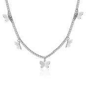RRP £7.80 LIHELEI Gold Butterfly Necklace for Women Girls