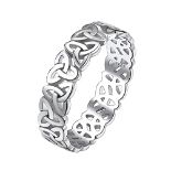 RRP £22.32 Suplight 925 Sterling Silver Trinity Celtic Knot Ring