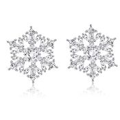 RRP £10.04 MILACOLATO Christmas Snowflake Earrings For Women Girls