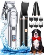 RRP £75.34 oneisall Dog Clippers 2 in 1 Kit