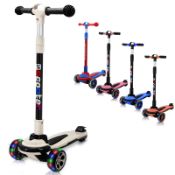 RRP £52.50 3 Wheels Kids Scooter for 5+ Years Old Boys Girls Teenager