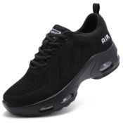 RRP £42.10 Trainers for Women Black Running Shoes Ladies Arch