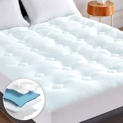 RRP £38.15 Hansleep Memory Foam Mattress Topper Double Bed