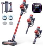 RRP £159.82 BuTure Cordless Vacuum Cleaner 450W/38Kpa Red Stick
