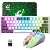 RRP £42.22 60% Compact wireless gaming keyboard and mouse set