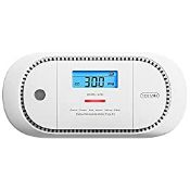 RRP £19.88 X-Sense Carbon Monoxide Detector Alarm with Digital LCD Display
