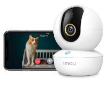 RRP £53.65 Imou 5MP 3K WiFi Indoor Camera with AI Human/Sound/Motion Detection