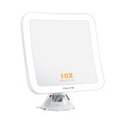 RRP £19.40 Auxmir 10X Magnifying Lighted Makeup Mirror