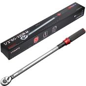 RRP £54.79 UYECOVE 1/2 inch Drive Click Torque Wrench