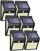 RRP £42.22 litogo [6 Pack] Solar Lights Outdoor Motion Sensor