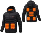 RRP £47.06 Monave Heated Down Jacket Men Women Heated Jacket with