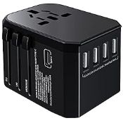 RRP £24.65 Universal Travel Adapter Travel Plug