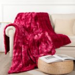 RRP £46.36 VOTOWN HOME Faux Fur Throw Blanket Queen Size