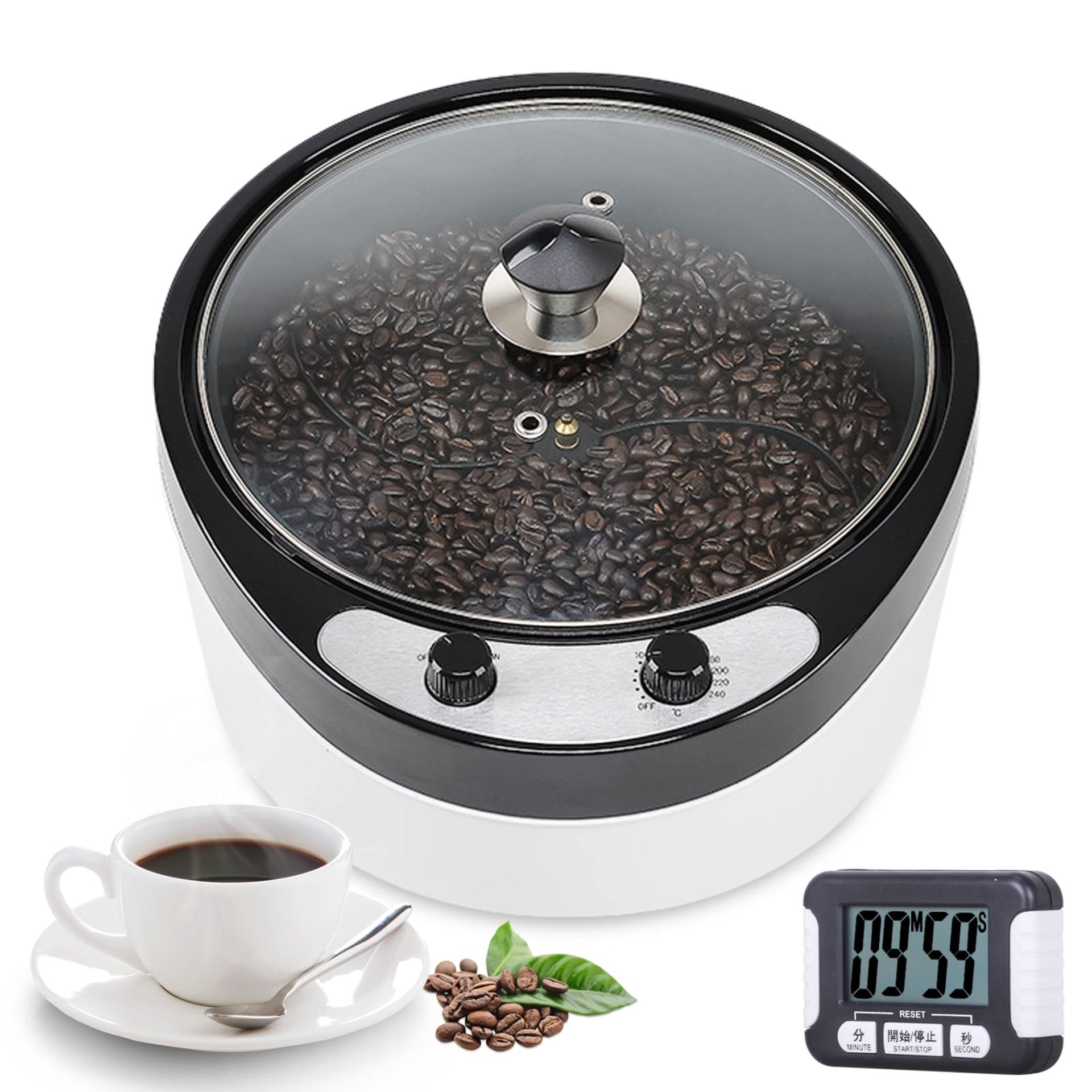 RRP £133.59 YUCHENGTECH Coffee Roaster Machine 800g Coffee Bean