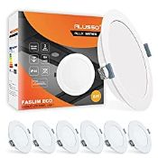 RRP £29.10 ALUSSO LED Downlights for Ceiling 6W Ultra Slim LED
