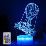 RRP £22.58 Batttlebus 3D Led Lights Artwork Vision Effect Night