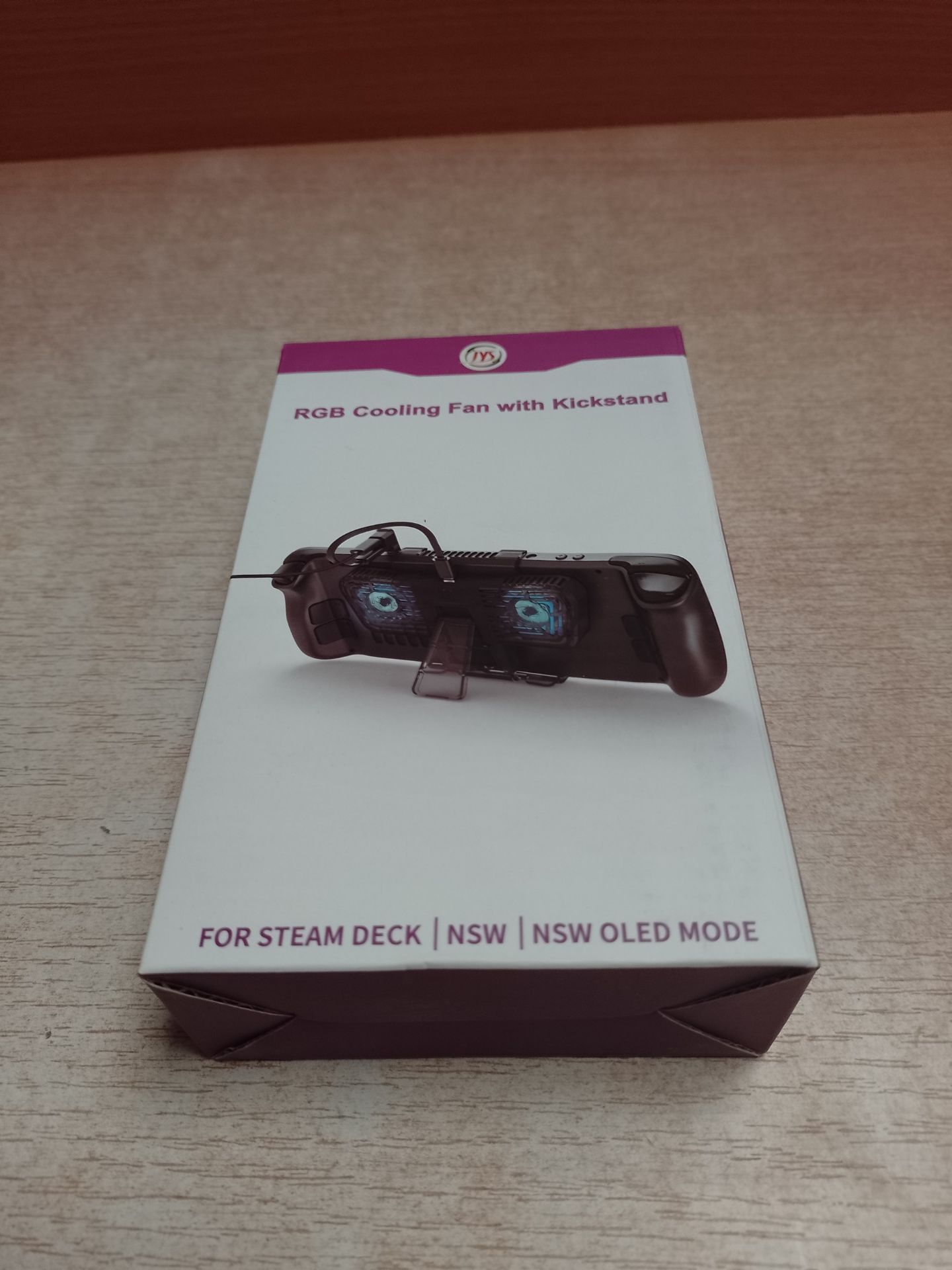 RRP £30.14 JOYTORN Cooling Fan with Kickstand for Steam Deck - Image 2 of 2