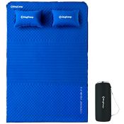 RRP £74.20 KingCamp Self Inflating Camping Mat Double Self-inflating