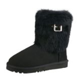 RRP £78.67 Shenduo Women's Sheepskin Boots Short Snow Boots with