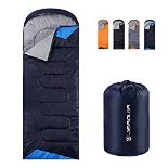 RRP £29.70 Sleeping Bags for Adults Backpacking Lightweight Waterproof-