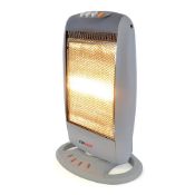 RRP £25.10 STAYWARM 1200w 3 Bar Compact Halogen Heater with 3