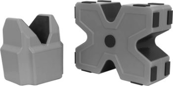 RRP £30.81 BOOSTEADY Shooting Rest Block Bench Rest for Rifle and Pistol Front & Rear