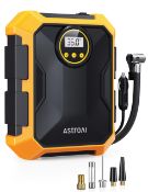 RRP £22.82 AstroAI Tyre Inflator 12V DC Portable Air Compressor