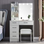 RRP £188.38 Makeup Vanity Dressing Table with LED Lights