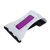 RRP £22.87 White and Purple Neck Stretcher for Neck Pain Relief