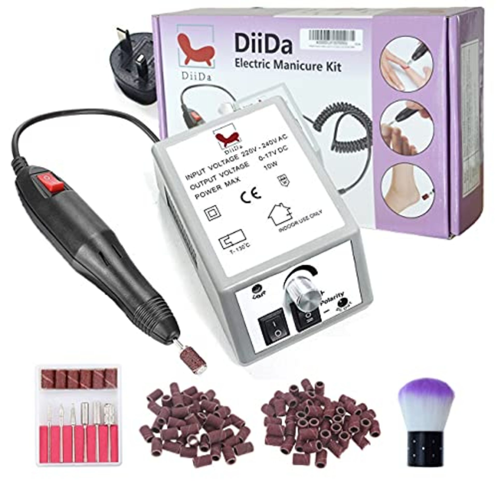RRP £22.82 DiiDa Professional Electric Manicure Drill Set Acrylic