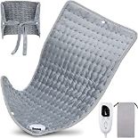 RRP £18.25 HAUSPROFI Electric Heating Pad for Back Pain Relief