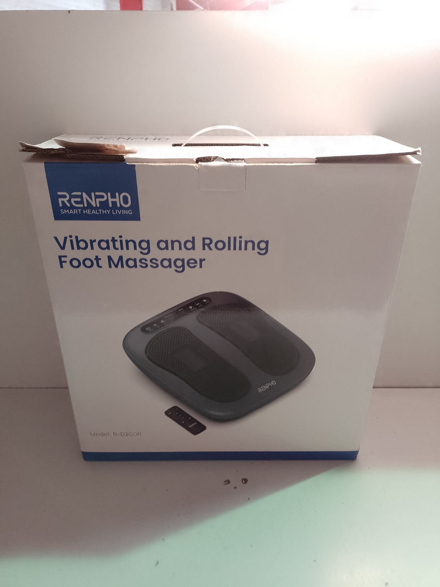 RRP £106.16 RENPHO Vibrating Foot Massager for Pain and Circulation - Image 2 of 2