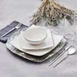 RRP £39.89 Karaca Jana Fine Cream Dinnerware Set for 4 Person