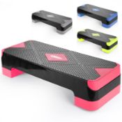 RRP £26.25 ACTIVE FOREVER Steppers for Exercise 2 Levels
