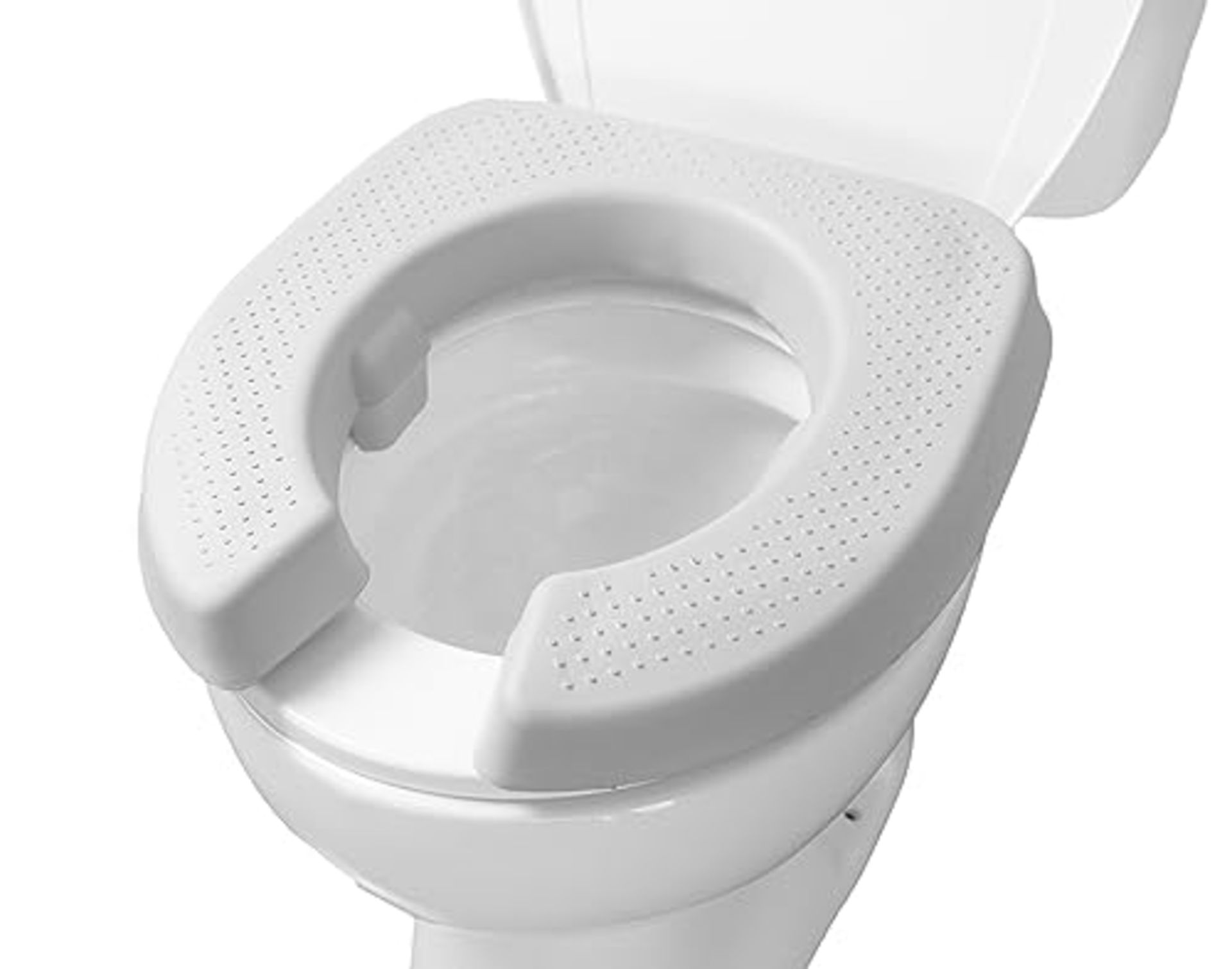 RRP £39.95 KMINA - Soft Raised Toilet Seat 2 Inches